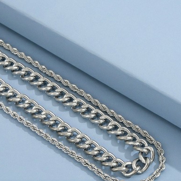 2pcs Men's Necklace - Picture 4 of 6